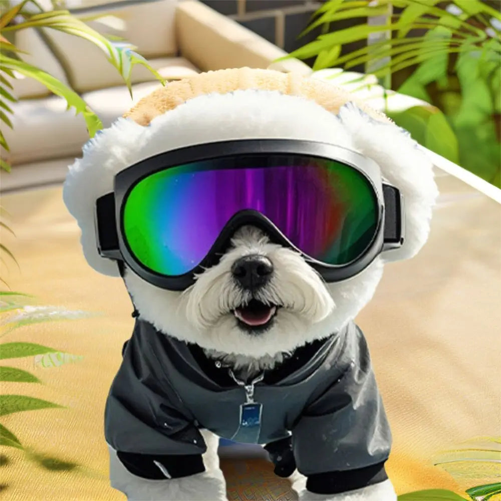 Summer Style Dog Goggles Adjustable Strap UV Protection