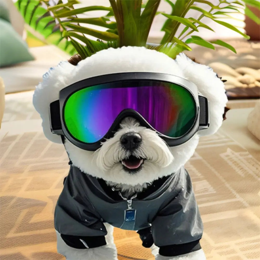 Summer Style Dog Goggles Adjustable Strap UV Protection