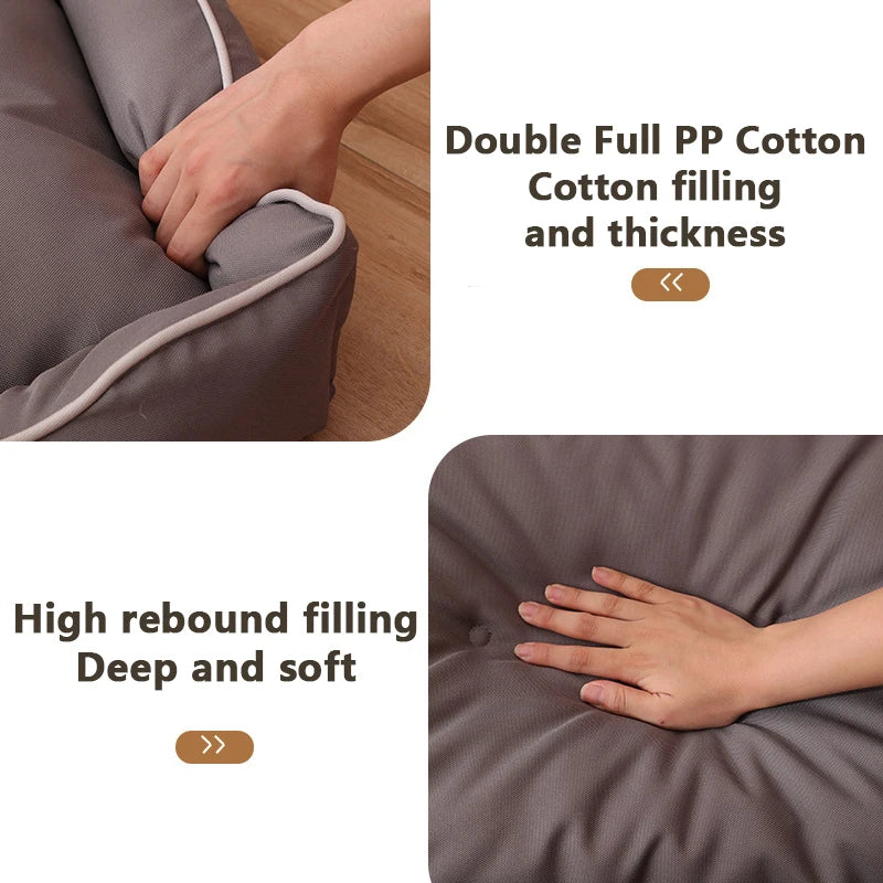 Waterproof Dog Bed 600D Oxford Pet Dogs Beds for All Seasons