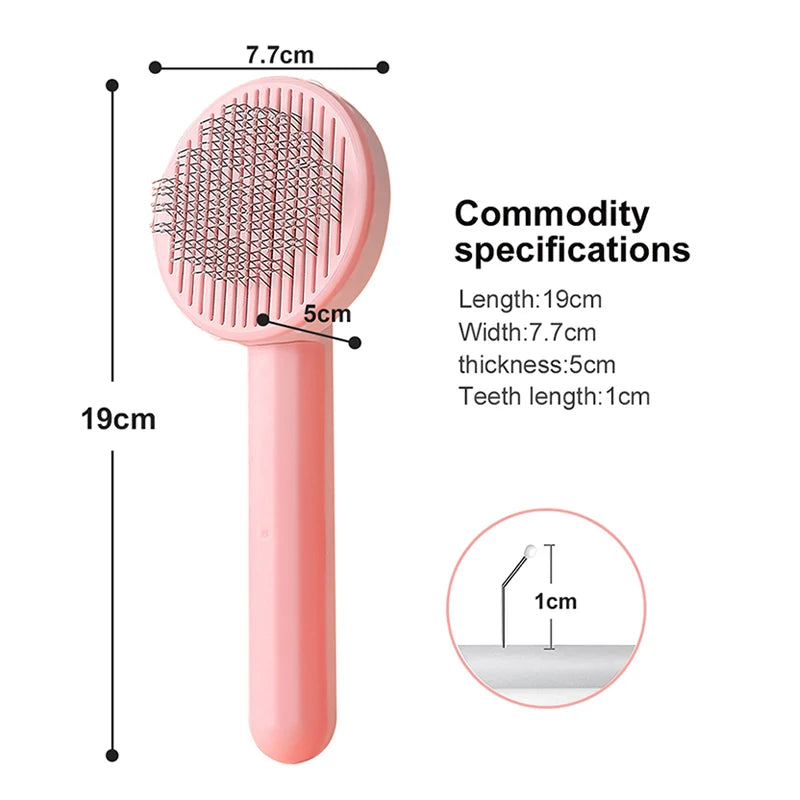 Cat Brush Pet Grooming Brush for Cats Remove Hairs