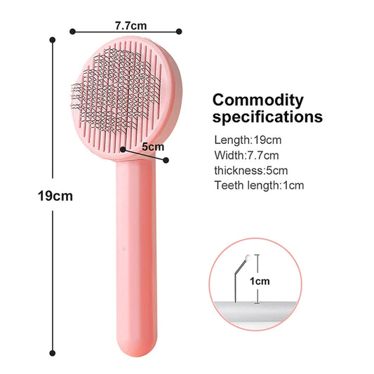 Cat Brush Pet Grooming Brush for Cats Remove Hairs