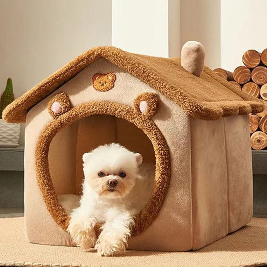 1PC Four Season Universal Enclosed Pet Bed